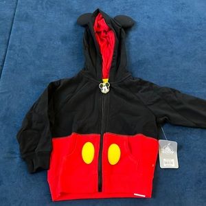 NWT Mickey Mouse sweatshirt with ears